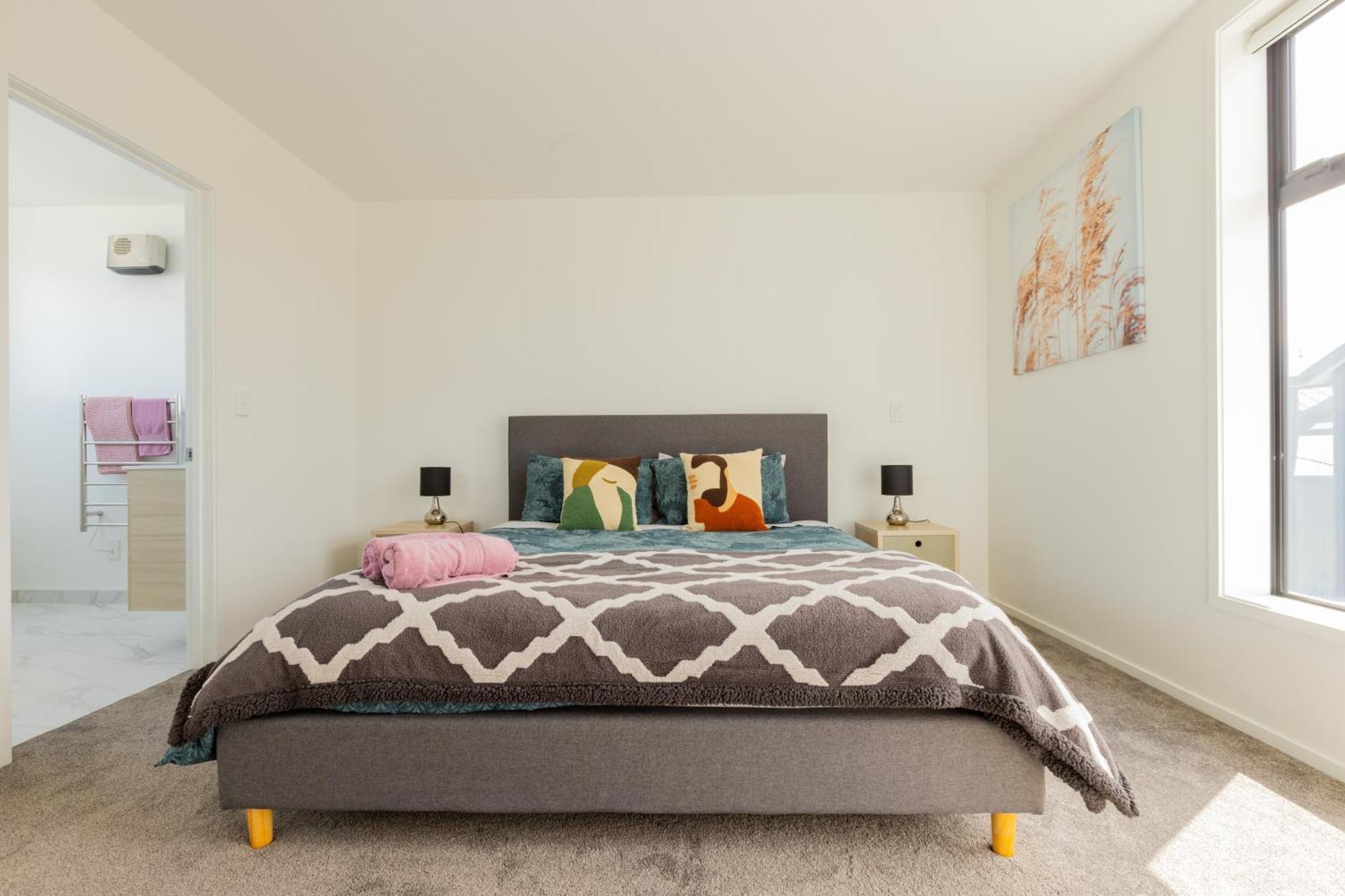 Luxury 2 Bedroom Townhouse By Hagley Park In Cbd Christchurch Dış mekan fotoğraf