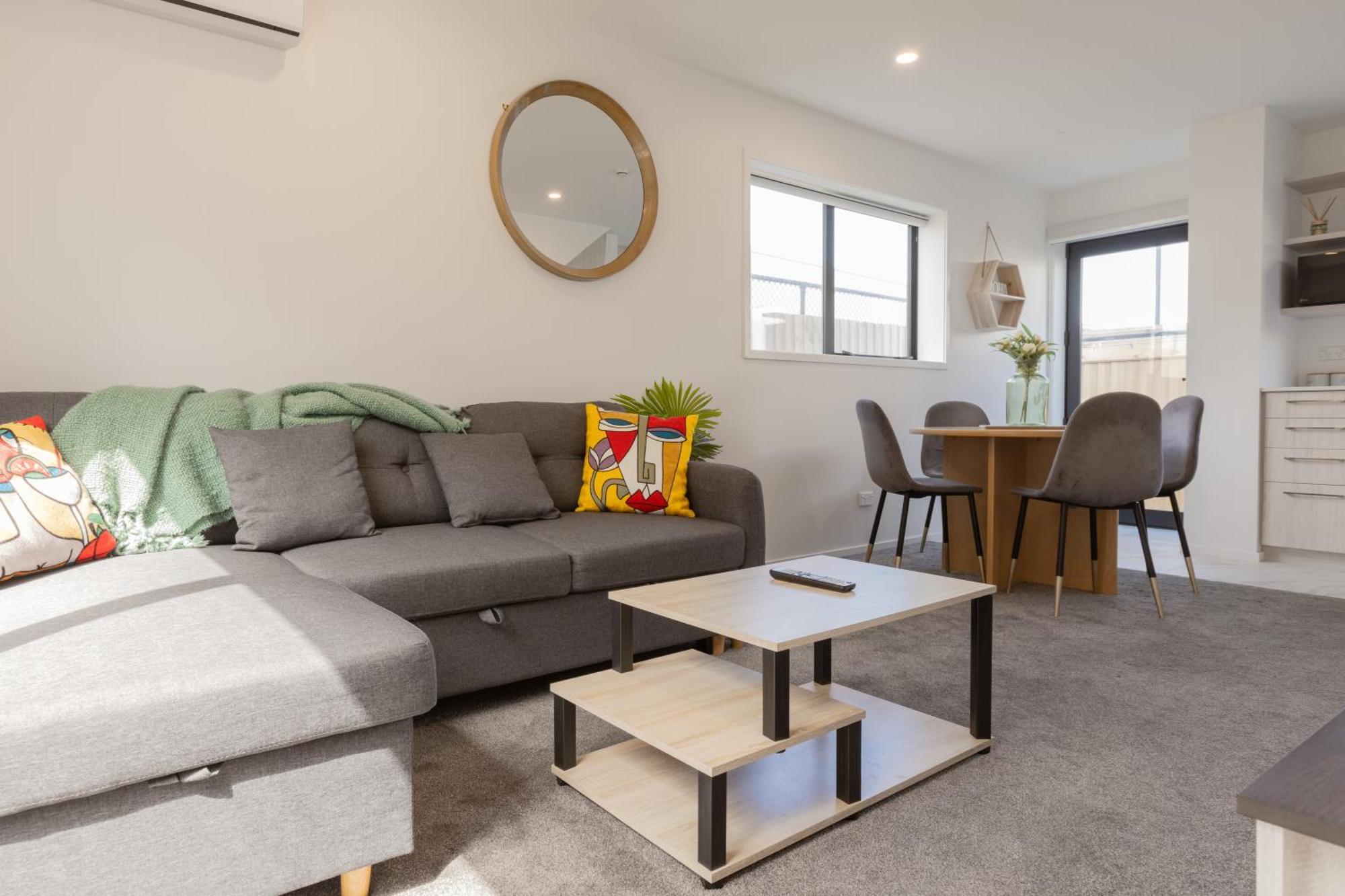 Luxury 2 Bedroom Townhouse By Hagley Park In Cbd Christchurch Dış mekan fotoğraf