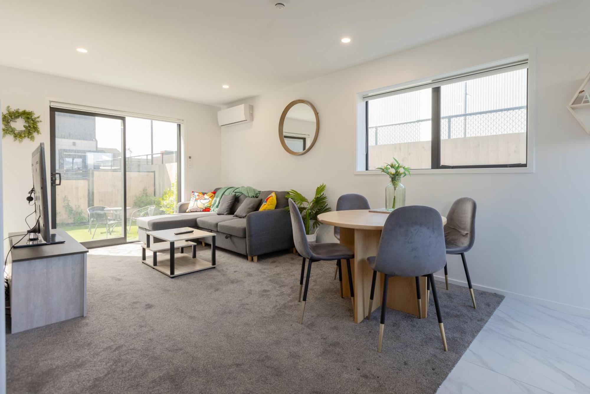 Luxury 2 Bedroom Townhouse By Hagley Park In Cbd Christchurch Dış mekan fotoğraf